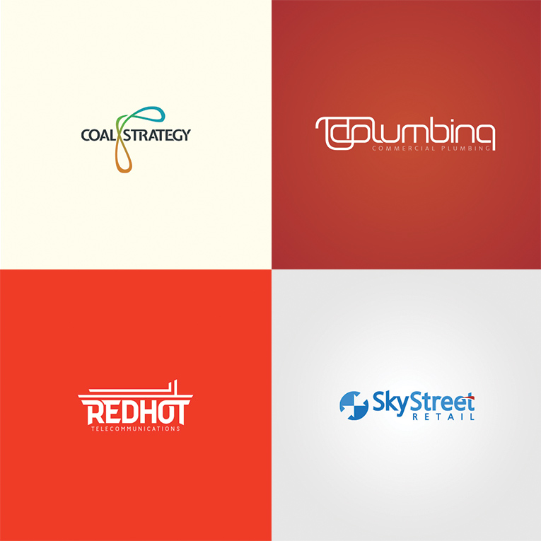 Recent logo designs for Sunshine Coast Clients